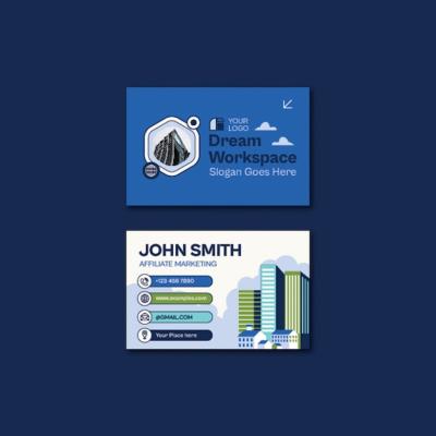 Professional Architecture Project Business Card Template – Free Download