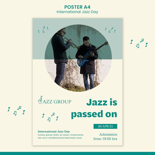 International Jazz Day Poster – Free Download