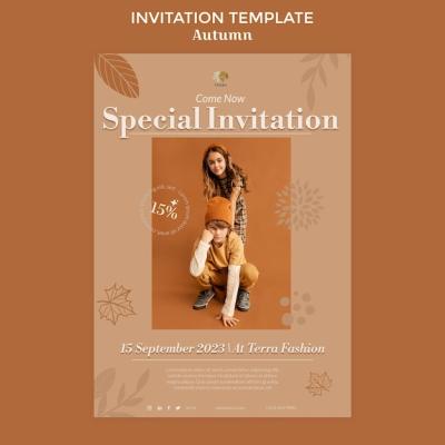 Autumn Template Design – Free Download