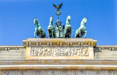 Brandenburg Gate in Berlin: The Goddess and Her Chariot of Four Horses – Free Download