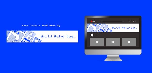 World Water Day Template Design – Free Download