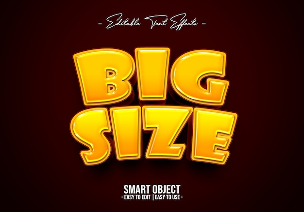 Big Size Text Style Effect – Free Download, Download Free Stock Photo