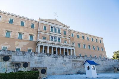 The Greek Parliament Building at Syntagma Square in Athens, Greece – Free Stock Photo for Download