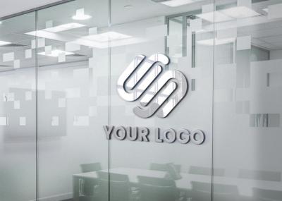 Stunning Office Wall Logo Mockup – Free Download