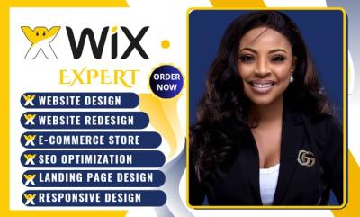 I Will Provide Expert Wix Website Design & Redesign Services