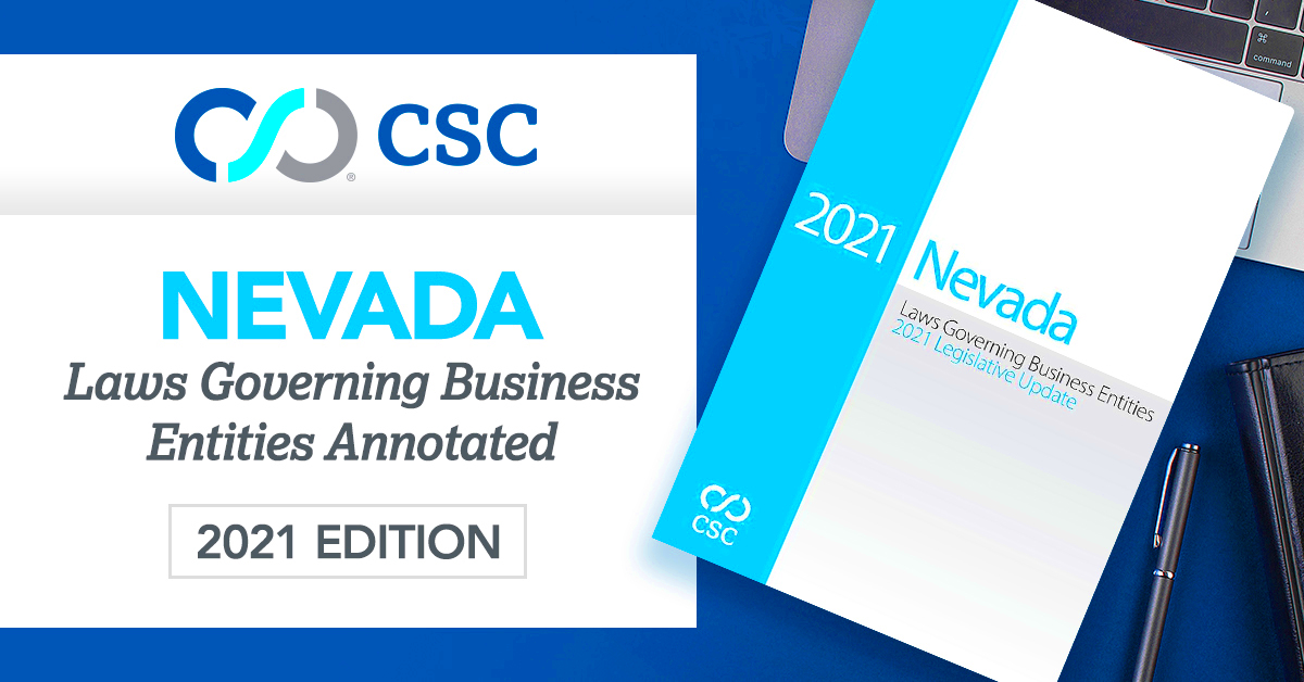 Updates to Nevada business law now available CSC