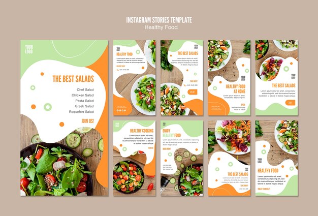 Treat Yourself to Healthy Food Instagram Stories – Free Download