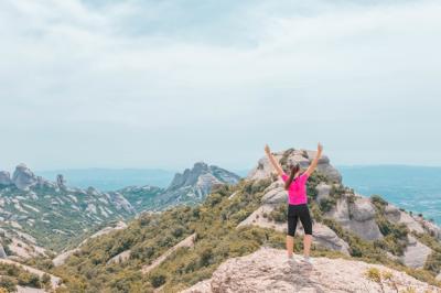 Beautiful Mountainous Landscape in Catalonia, Spain – Free Download