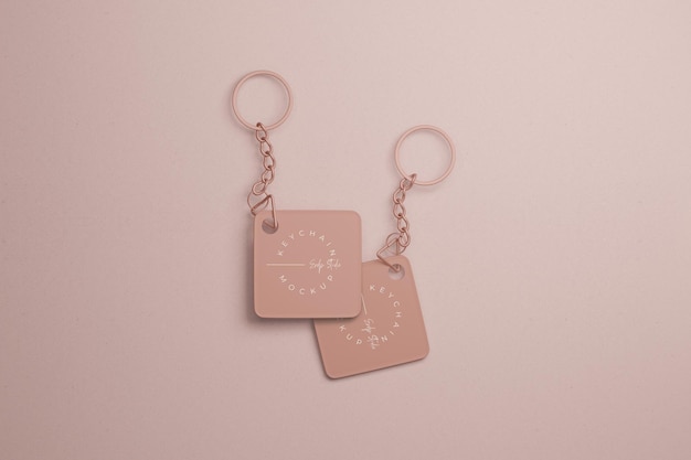 Keychain Mockup – Free Download