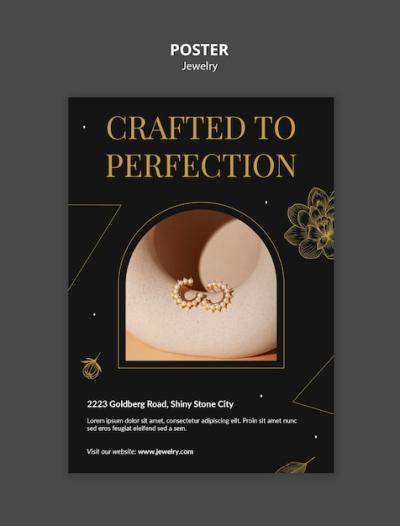 Jewelry Shop Business Template for Stunning Designs – Free Download