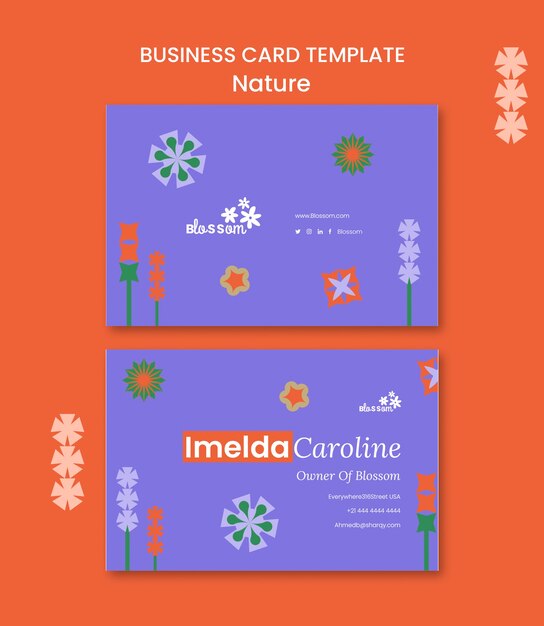 Nature Template Design for PSD – Free Download