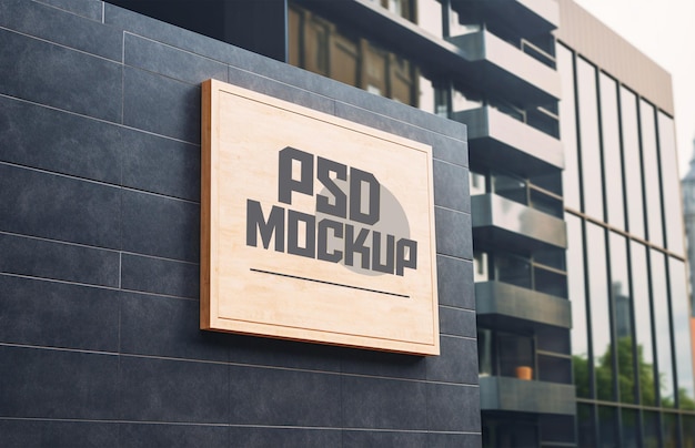 Realistic 3D Logo Mockup PSD – Free Download