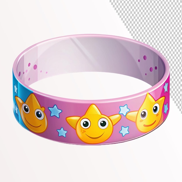 Cartoon Wristband on Transparent Background – Free Download