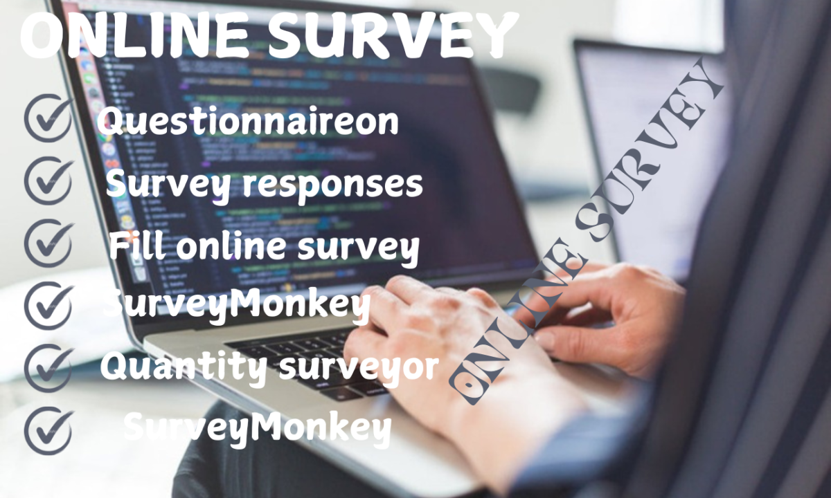 I Will Conduct Online Surveys as a Quantity Surveyor to Gather Responses from a Massive Audience