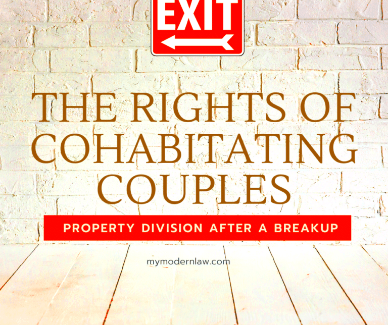 The Rights of Cohabiting Couples Modern Law