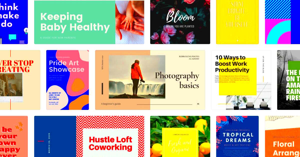 Free professional presentation templates to customize Canva