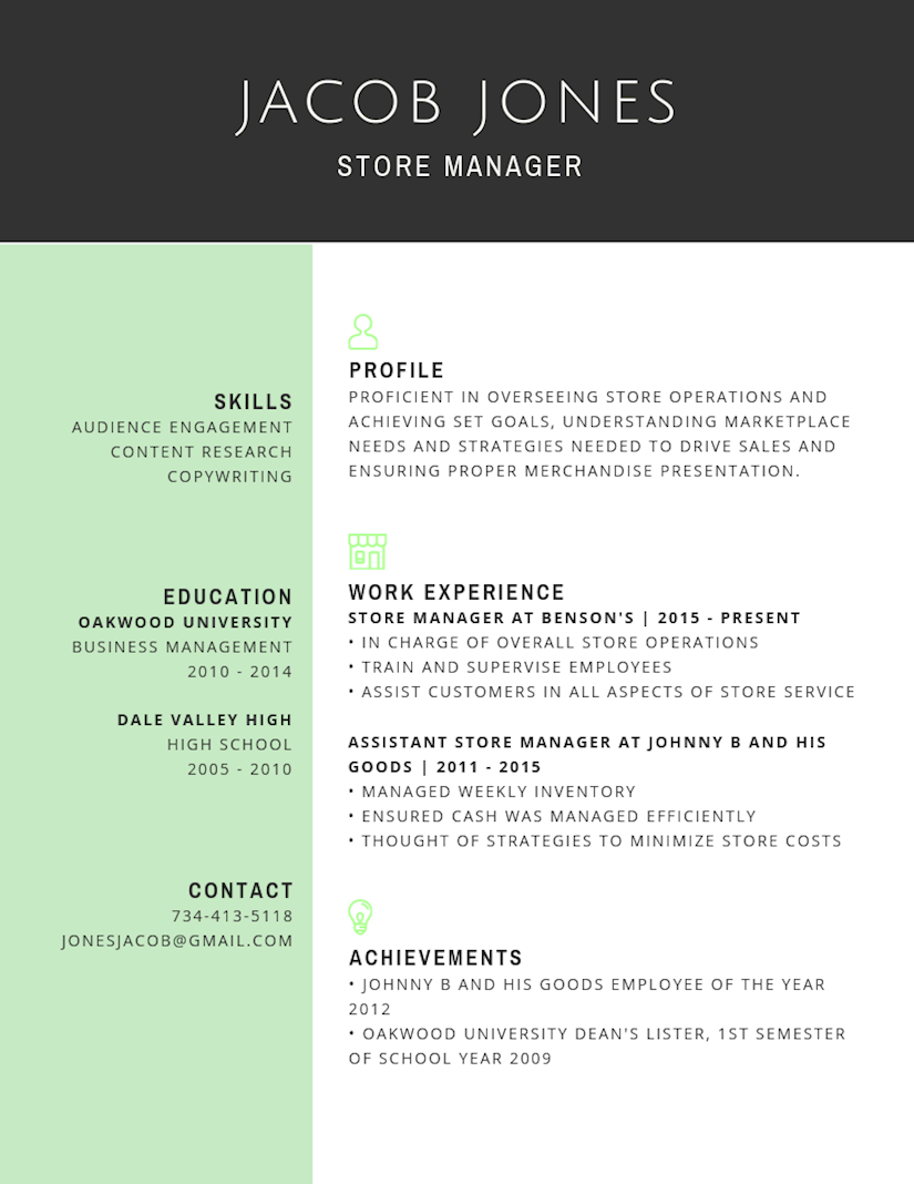 18 Canva Online Resume Maker Desain CVmu