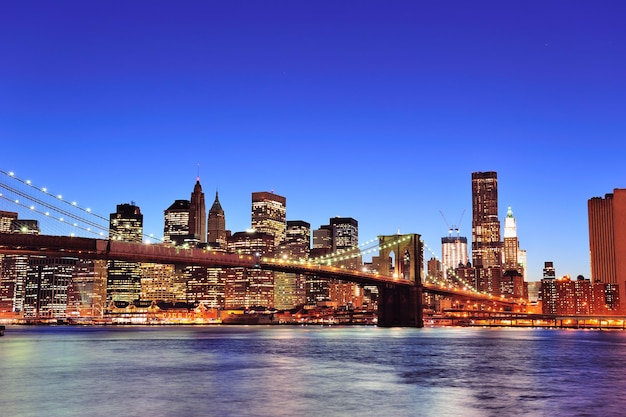 Brooklyn Bridge and Manhattan Skyline – Free Download