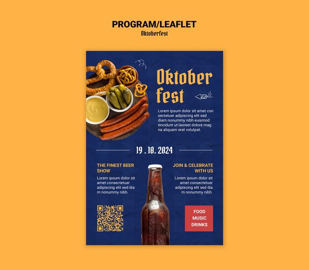 Oktoberfest Celebration Template – Free Download