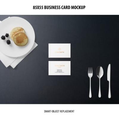 Business Card Mockup – Free Download