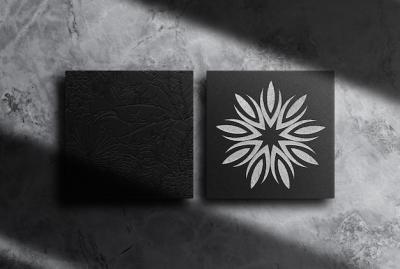 Luxury Silver Embossed Box Mockup – Free Download