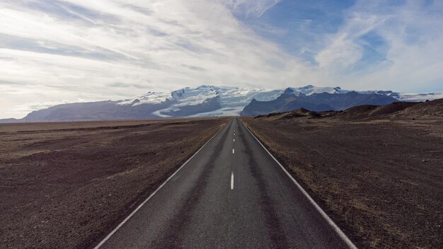 Driving Along the Ring Road Towards Glaciers – Free Stock Photo for Download