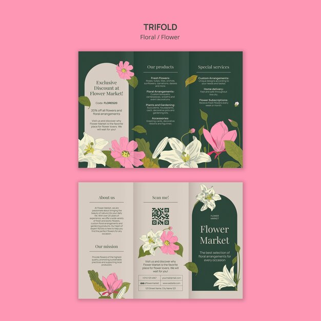 Floral Market Template – Free Download