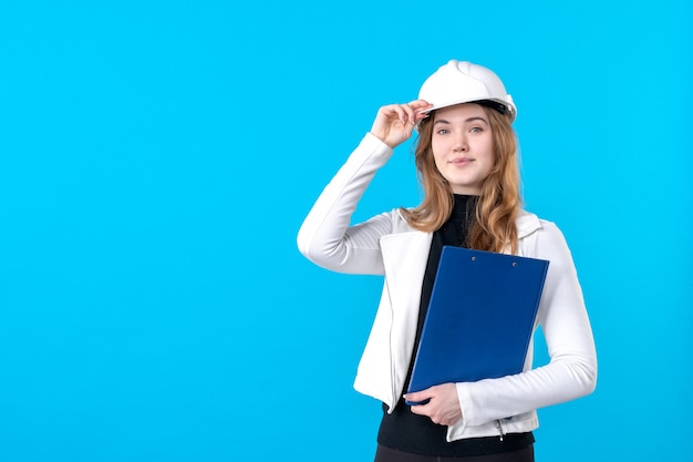 Young Female Architect in Helmet – Free Stock Photo for Download