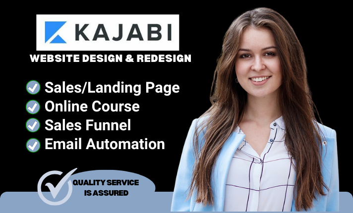 I Will Create a Customized Kajabi Website, Landing Page, and Free Email Automation for You