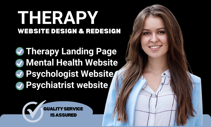 I Will Design a Professional Therapy, Mental Health, and Psychology Website