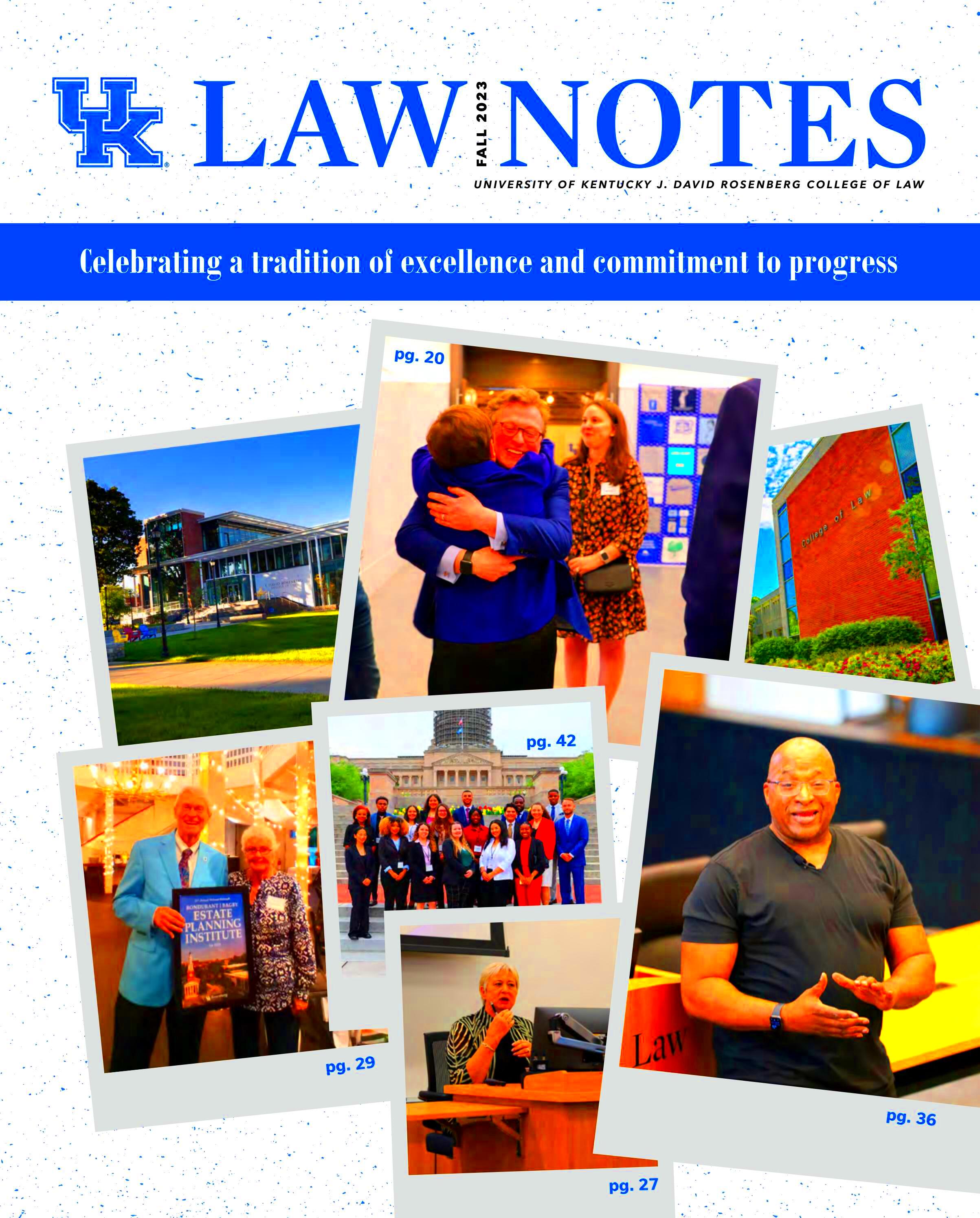 Law Notes Fall 2023 by University of Kentucky COL Issuu