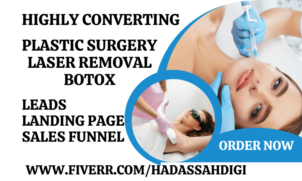 Generate Plastic Surgery Leads: Botox, Semaglutide & Laser Removal Healthcare Leads