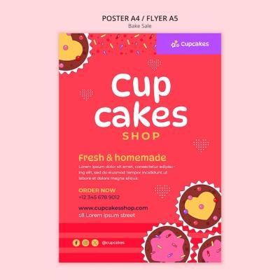 Bake Sale Template Design – Free to Download