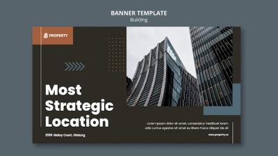 Real Estate Banner Template – Free Download