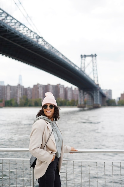 Young Stylish Woman Exploring the City – Free Stock Photo for Download