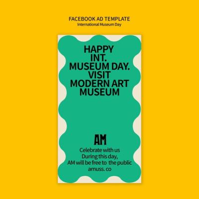 International Museum Day Template Design – Free Download