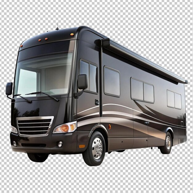 Black Rove Coach on Transparent Background – Free Download