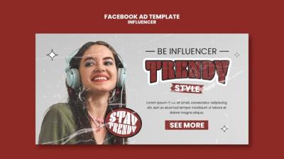 Facebook Template for Influencer Jobs – Free Download