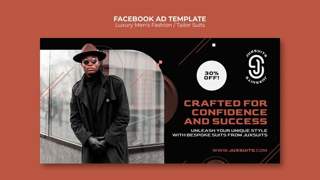 Luxury Men’s Fashion Template Design – Free Download