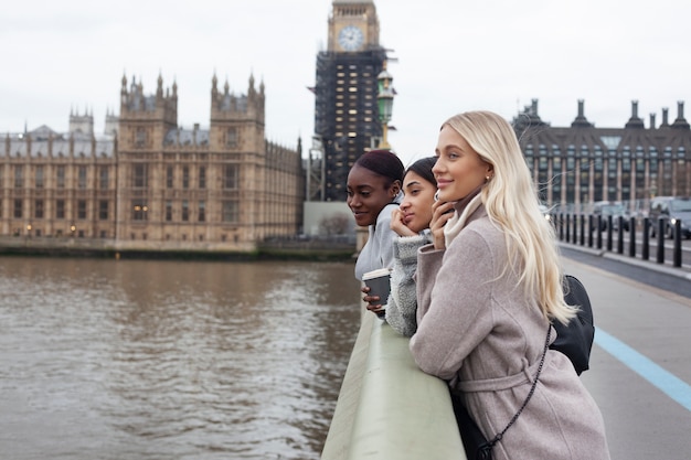 Young Adults Traveling in London – Free Stock Photo for Download