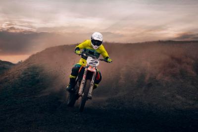 Motocross Rider in Action – Free Stock Photo for Download