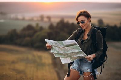 Hiking Woman in the Mountains – Free Stock Photo for Download