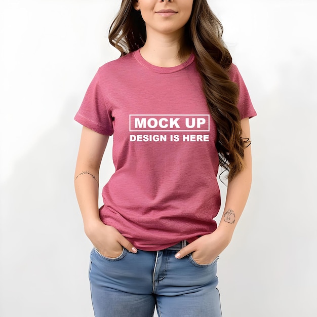 Girl and Women T-Shirt Mockup, Sweatshirt Mockup, Apparel Mockup – Download Free Stock Photo