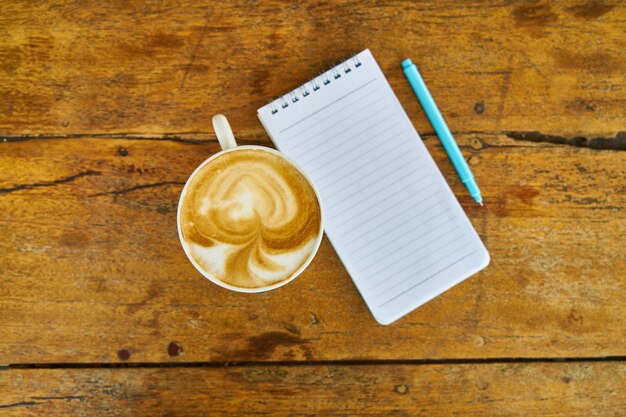 Cafe Writing with Coffee Cup – Free Stock Photo Download