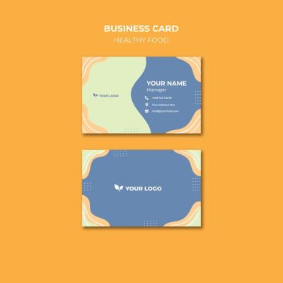 Restaurant Business Card Template – Free Download