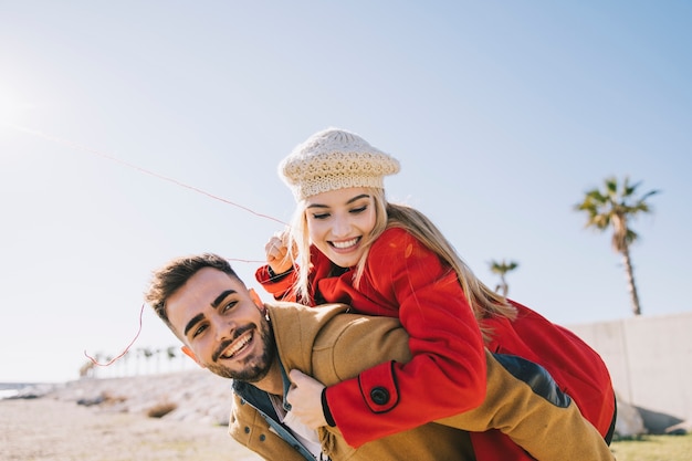 Young People Posing on the Shore – Free Download