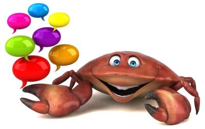 Funny Crab 3D Illustration – Free Download