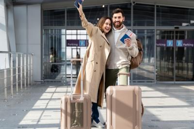 Happy Couple Traveling – Free Stock Photo, Download for Free