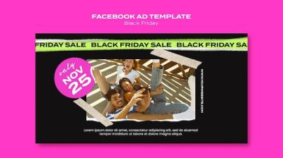 Black Friday Flat Design Template – Free Download