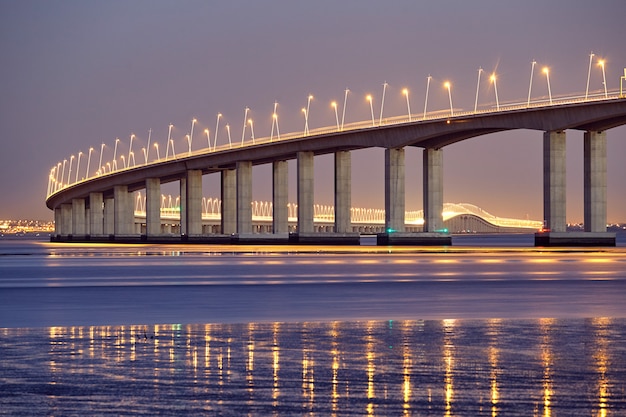 Vasco da Gama Bridge in Lisbon, Portugal – Free Download